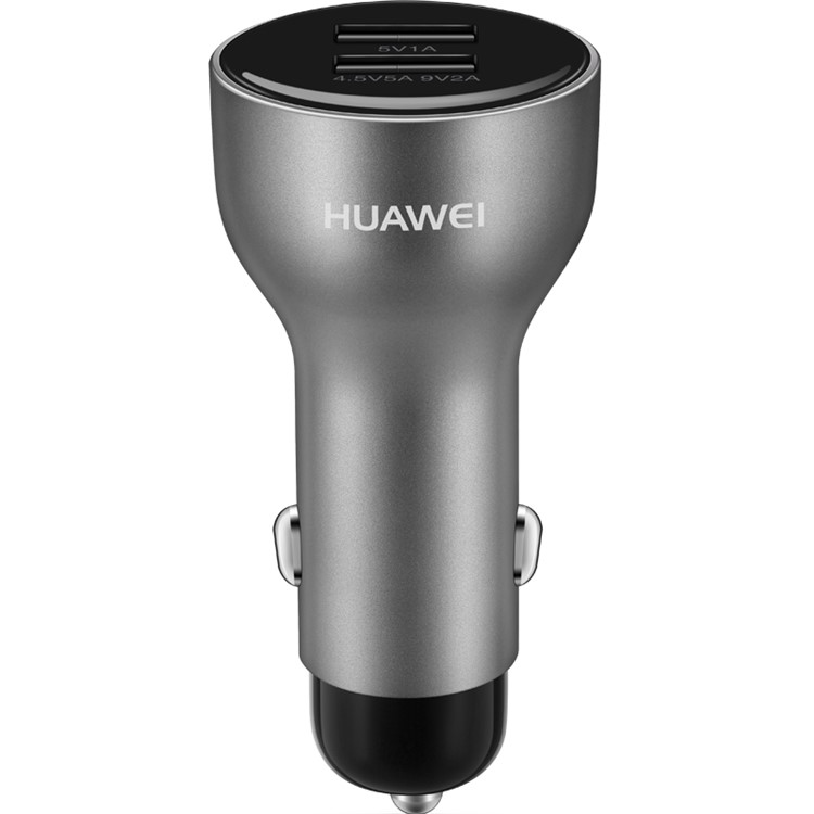 HUAWEI SuperCharge Car Quick Charger 4.5V/5A 9V/2A Dual USB Car Charger for Huawei Mate 9 etc. - Black-2