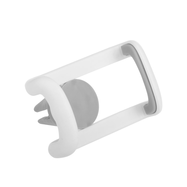 WF-770 Universal Car Air Vent Mount Phone Holder for iPhone 7, Huawei P10, Clamp Width: 5~11cm - White-3