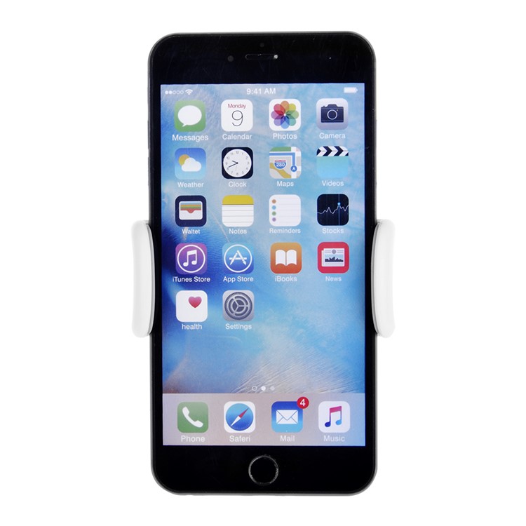 WF-770 Universal Car Air Vent Mount Phone Holder for iPhone 7, Huawei P10, Clamp Width: 5~11cm - White-7