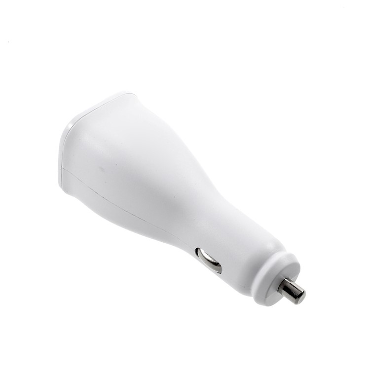 SAMSUNG OEM 2 USB Ports Adaptive Fast Charging Car Charger + Micro USB Cable - White-2