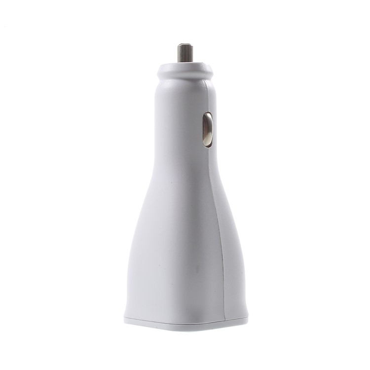 SAMSUNG OEM 2 USB Ports Adaptive Fast Charging Car Charger + Micro USB Cable - White-5
