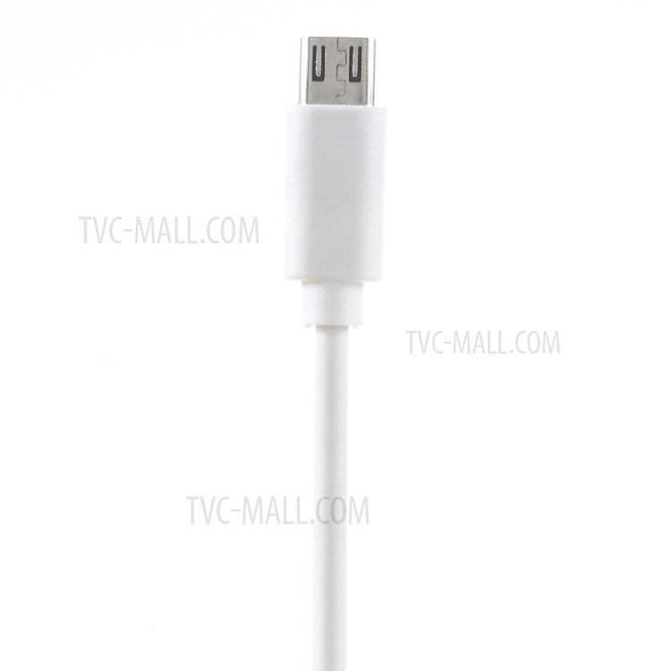 PINZUN 2.1A Portable Car Charger with Micro USB Cable & USB Interface for Apple Samsung HTC etc. - White-3