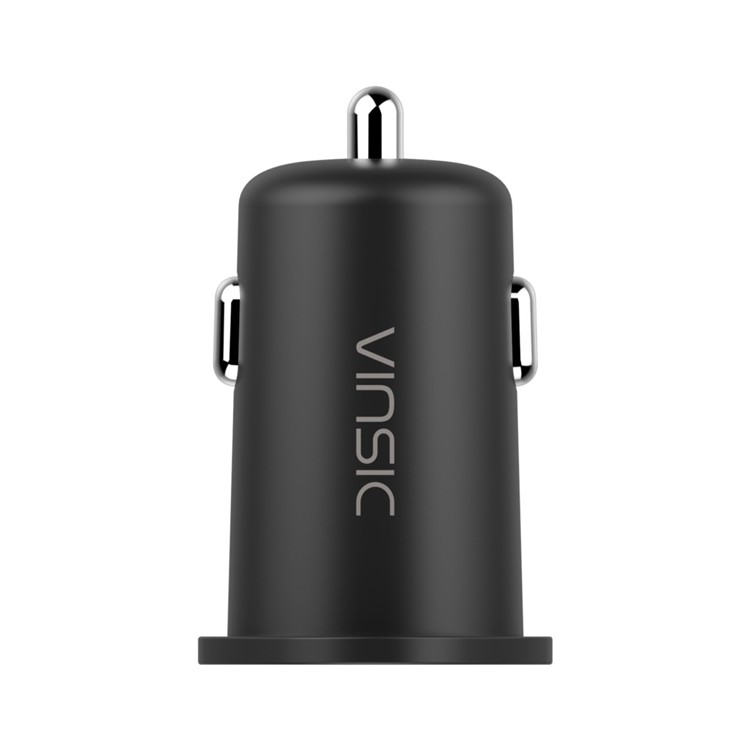 VINSIC VSCC106 Single Port QC 3.0 Car Charger for iPhone Samsung Huawei Etc - Black-4