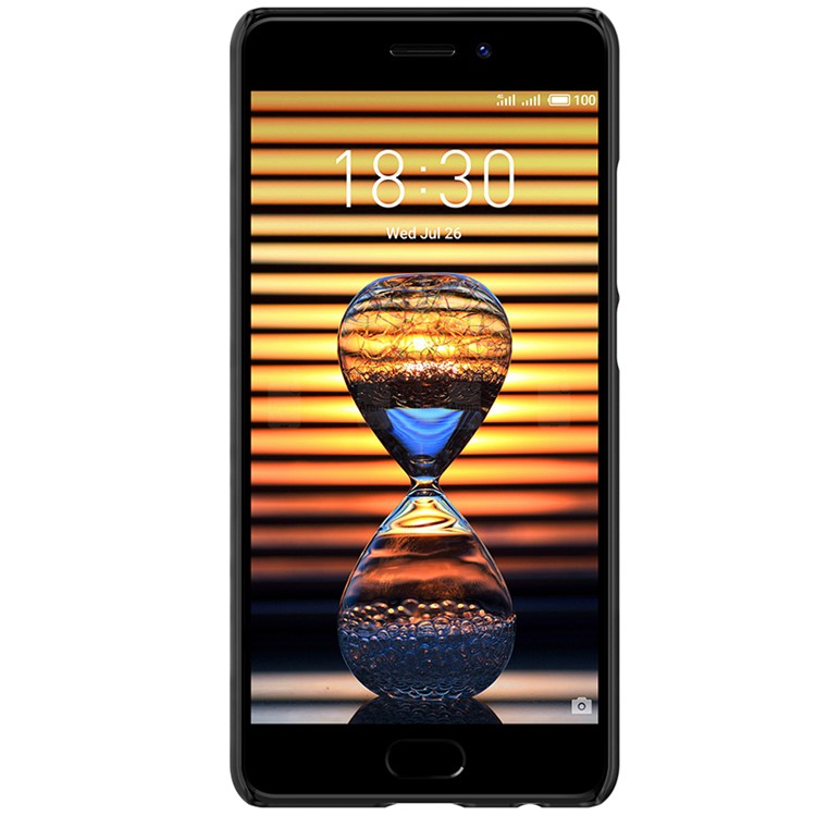 NILLKIN for Meizu PRO 7 Plus Super Frosted Shield PC Hard Case + Screen Film - Black-2