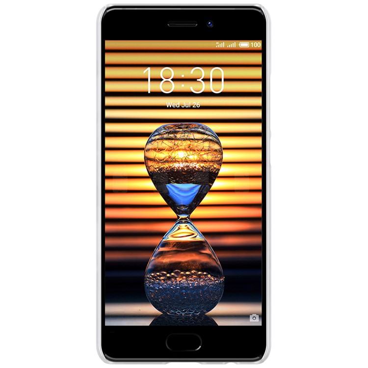 NILLKIN Super Frosted Shield PC Hard Phone Case for Meizu PRO 7 Plus - White-3
