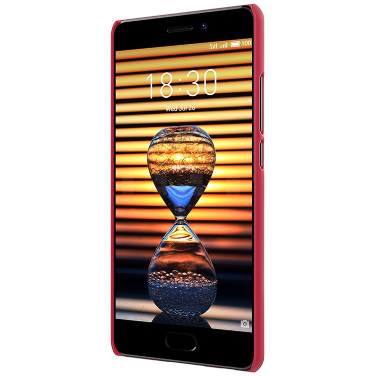 NILLKIN Super Frosted Shield PC Phone Cover for Meizu PRO 7 Plus - Red-4