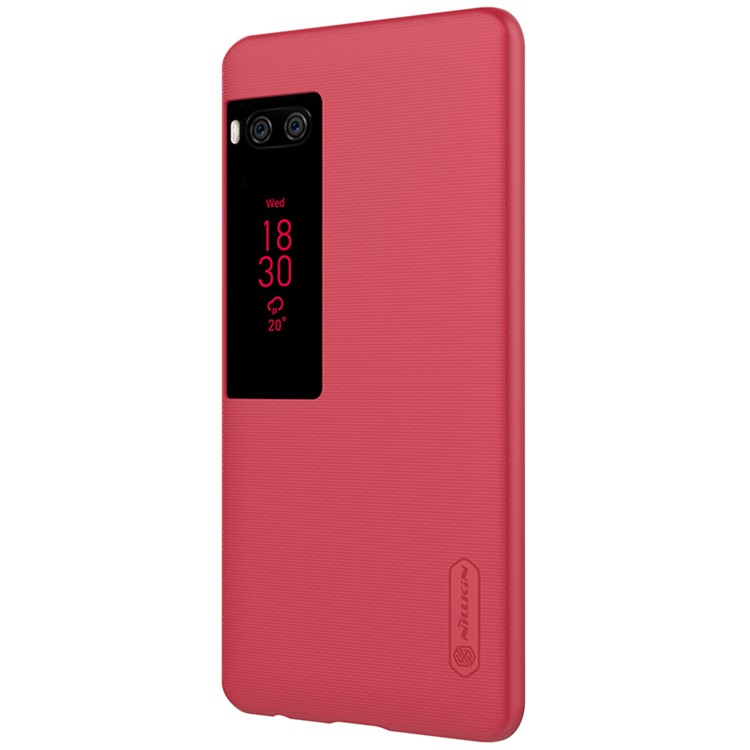 NILLKIN Super Frosted Shield PC Phone Cover for Meizu PRO 7 Plus - Red-5