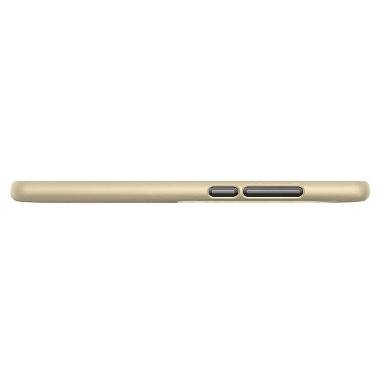 NILLKIN Super Frosted Shield PC Hard Mobile Casing for Meizu PRO 7 Plus - Gold-6