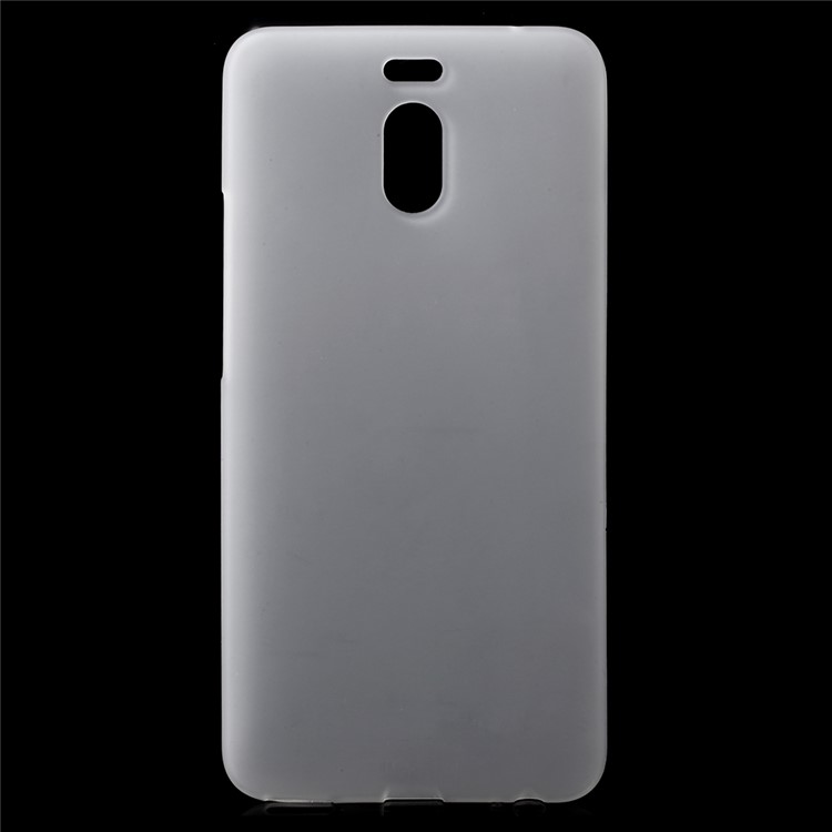 Double-sided Matte TPU Cover for Meizu M6 Note - White-1