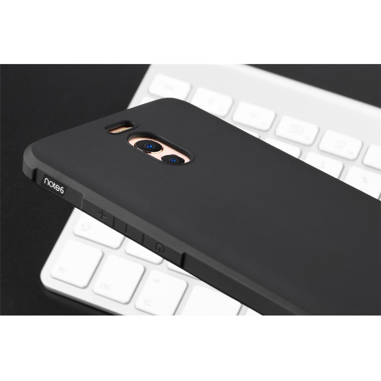 All-wrapped Drop-proof TPU Mobile Phone Case for Meizu M6 Note - Black-6