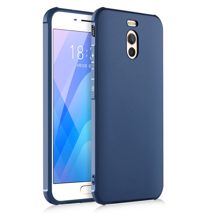 All-wrapped Drop-proof TPU Mobile Phone Casing for Meizu M6 Note - Blue-1