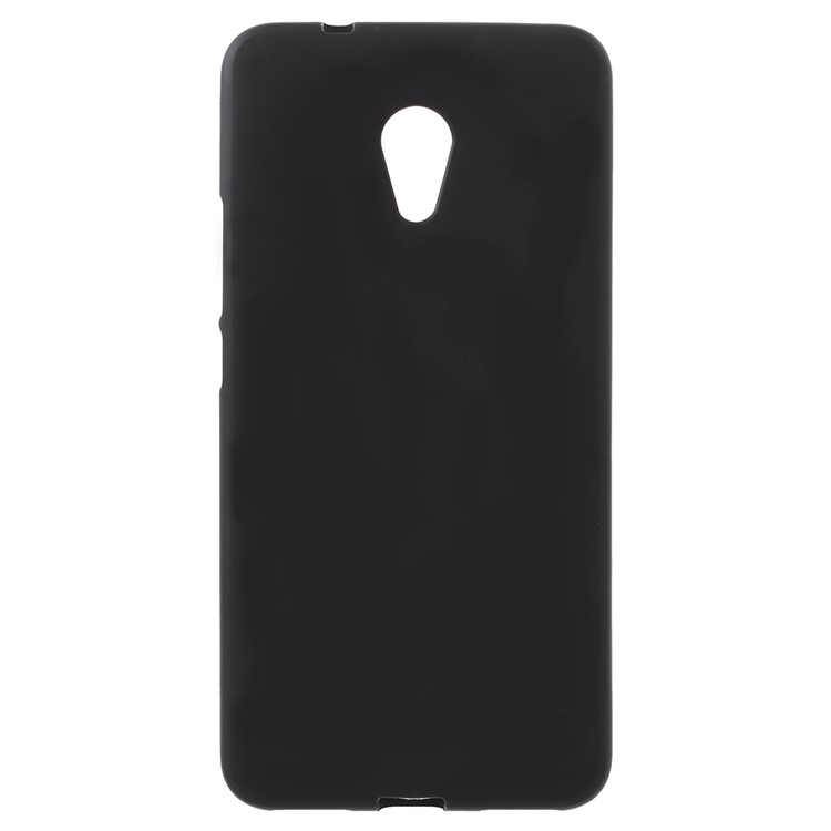 Double-sided Matte Anti-fingerprint TPU Phone Case for Meizu M5s - Black-1