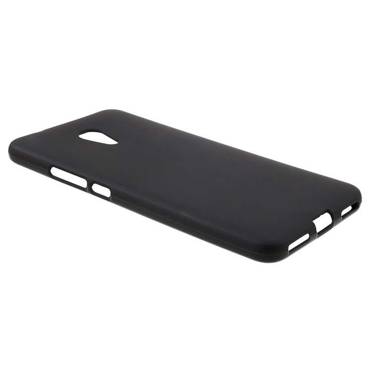 Double-sided Matte Anti-fingerprint TPU Phone Case for Meizu M5s - Black-3