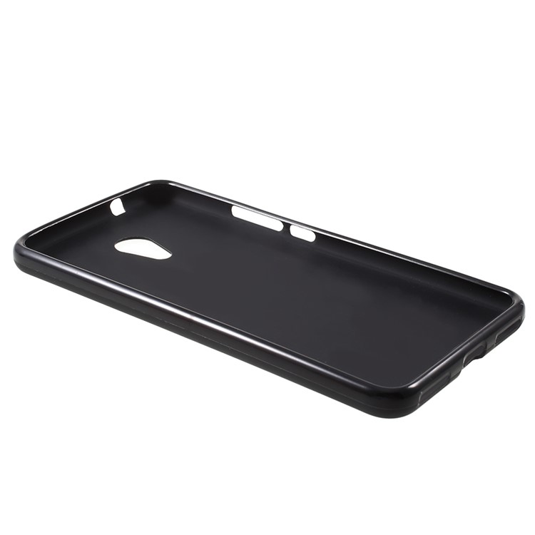 Double-sided Matte Anti-fingerprint TPU Phone Case for Meizu M5s - Black-4