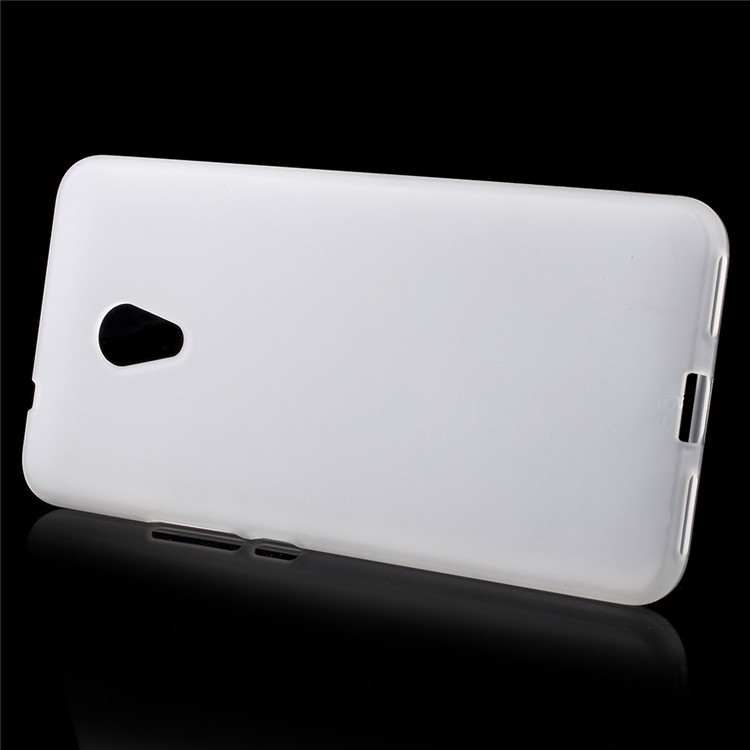 Double-sided Matte Anti-fingerprint TPU Phone Cover for Meizu M5s - White-2