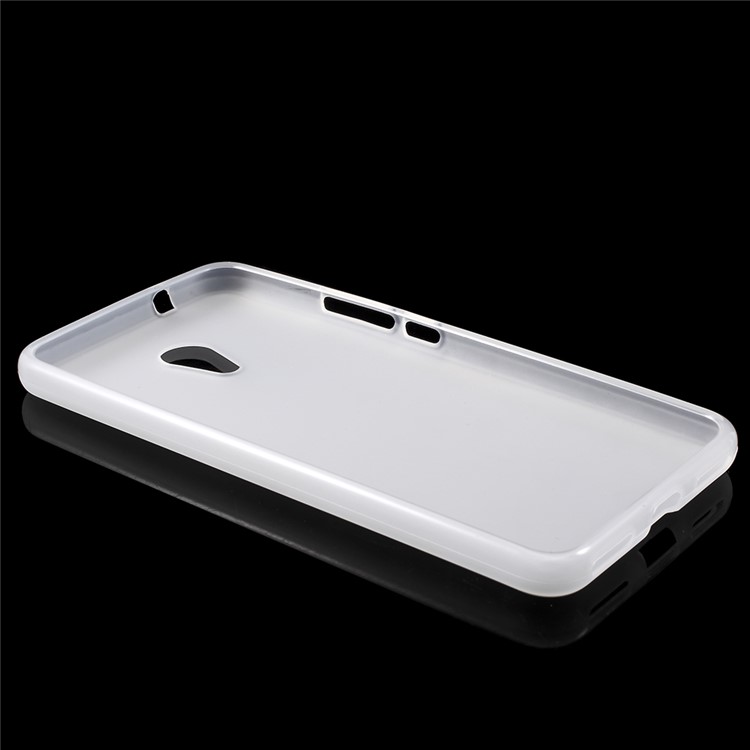 Double-sided Matte Anti-fingerprint TPU Phone Cover for Meizu M5s - White-4