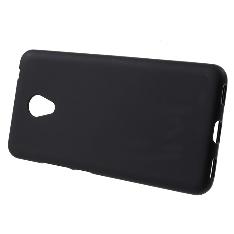 Double-sided Matte TPU Phone Case for Meizu M5c / A5 - Black-2