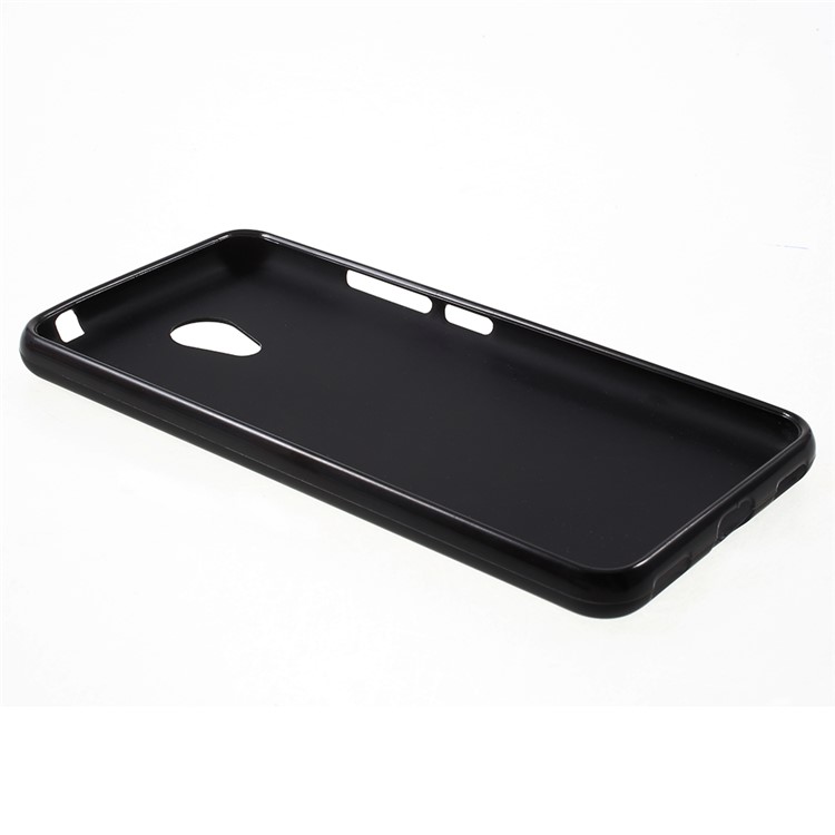 Double-sided Matte TPU Phone Case for Meizu M5c / A5 - Black-4