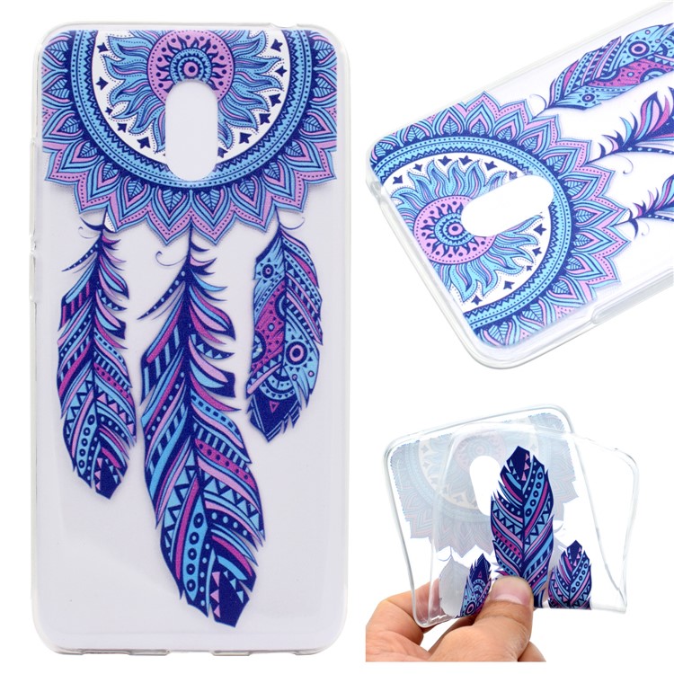 For Meizu M6 Soft TPU Ultra Patterned Ultra-thin Phone Casing - Dream Catcher-1