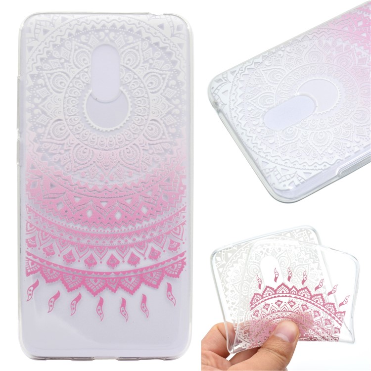 For Meizu M6 Soft TPU Ultra Patterned Ultra-thin Phone Shell - Ethnic Style-1