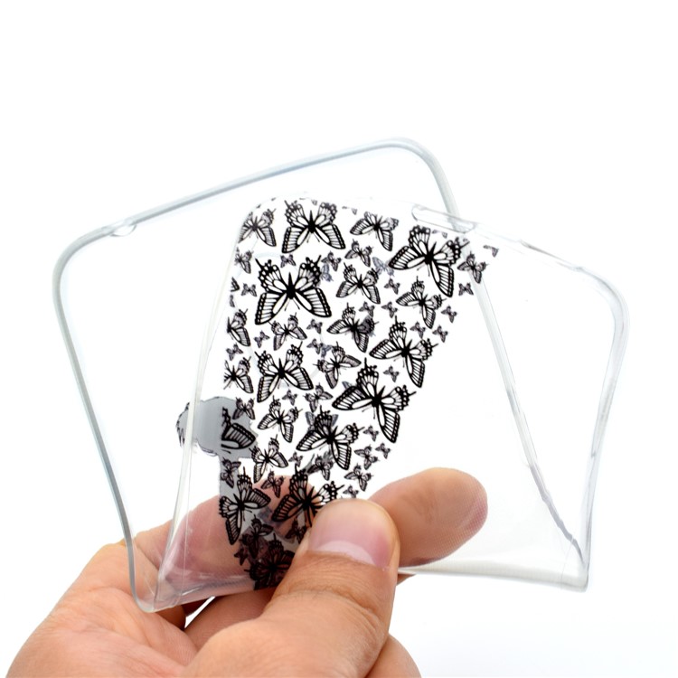 For Meizu M6 Soft TPU Ultra Patterned Ultra-thin Phone Accesssory Case - Butterfly Girl-5
