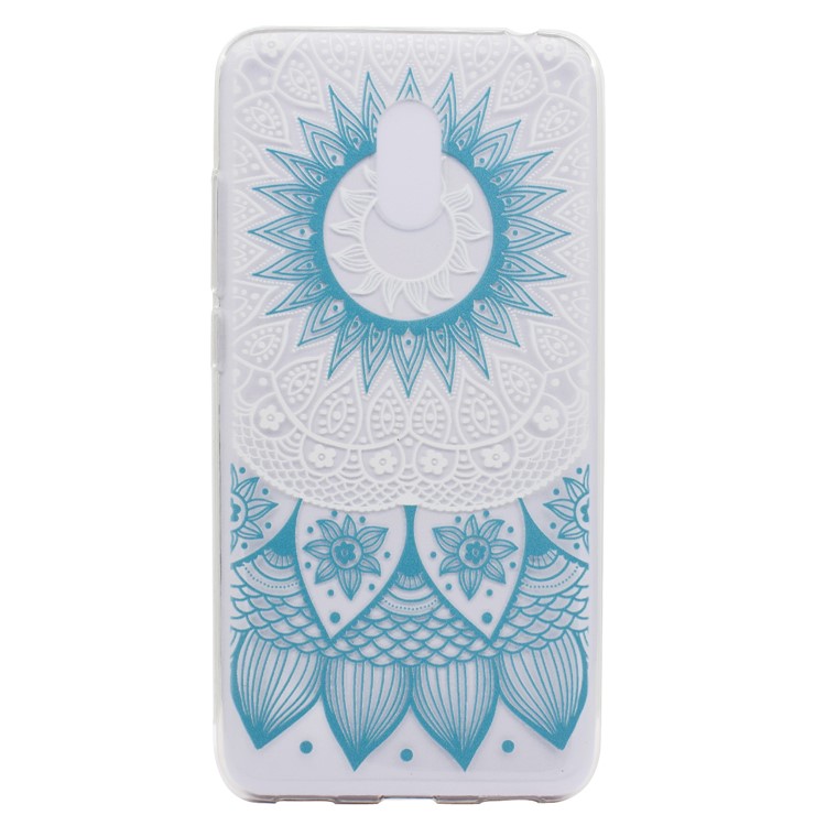For Meizu M6 Soft TPU Ultra Patterned Ultra-thin Phone Accessory Cover - Sunflower-2