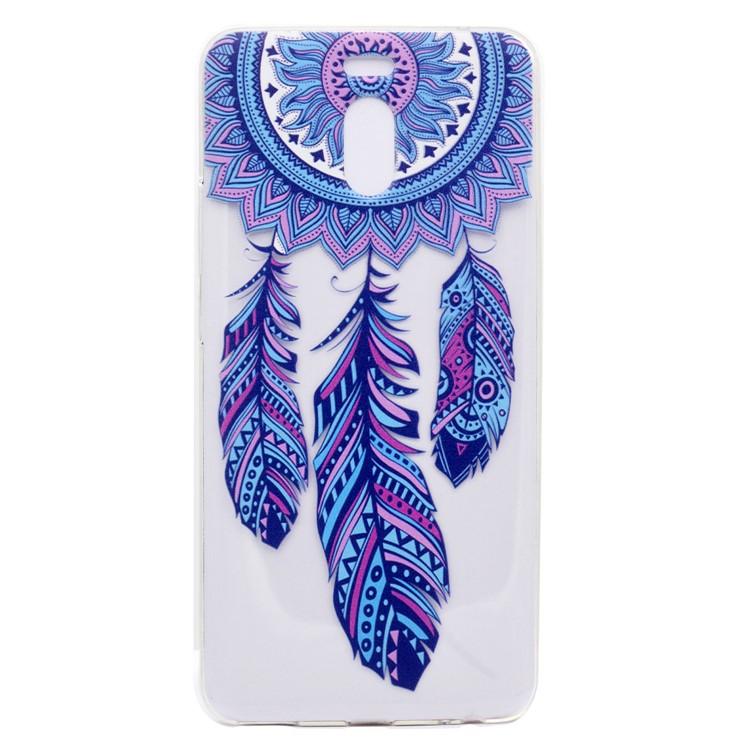 Ultra-thin Patterned Soft TPU Back Mobile Phone Protective Cover for Meizu M6 Note - Dream Catcher-2