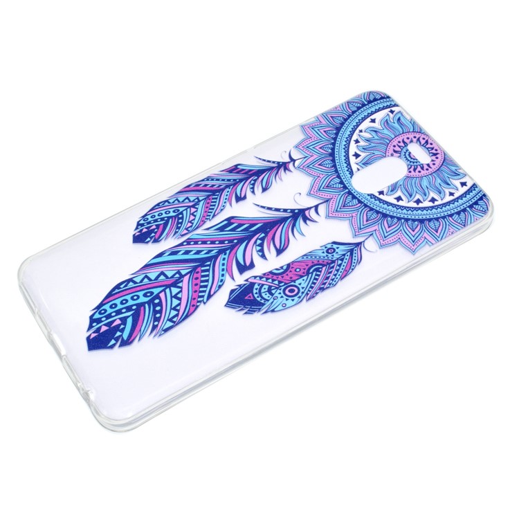 Ultra-thin Patterned Soft TPU Back Mobile Phone Protective Cover for Meizu M6 Note - Dream Catcher-3