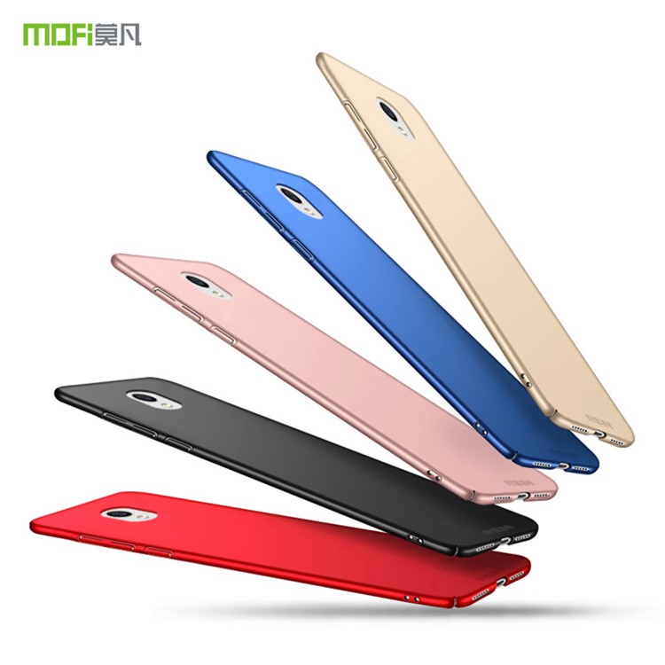 MOFI Shield Slim Frosted Hard Plastic Case for Meizu M6 - Black-4