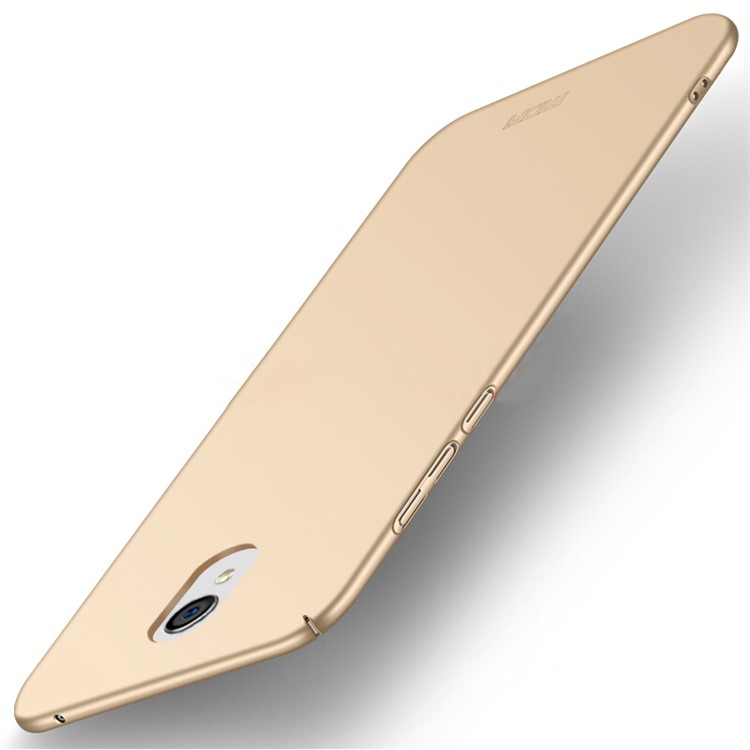 MOFI Shield Slim Frosted Hard Plastic Casing for Meizu M6 - Gold-1