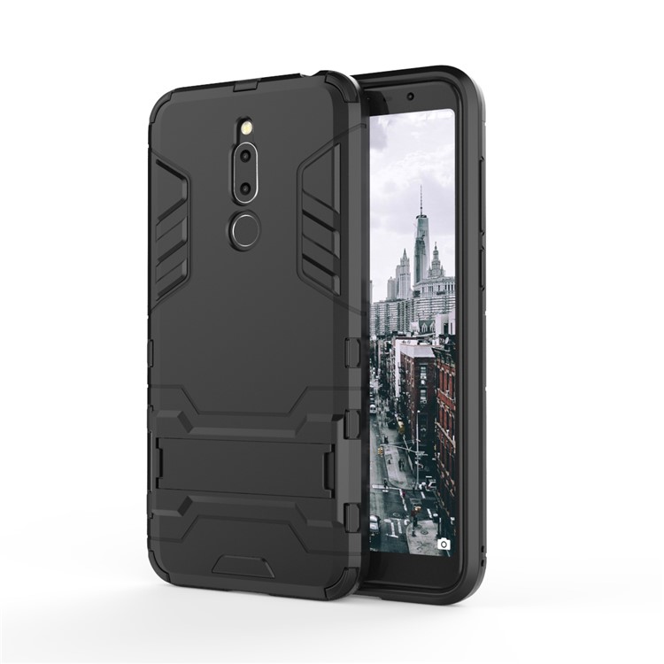 Cool Guard Kickstand PC TPU Hybrid Case for Meizu M6T - Black-2