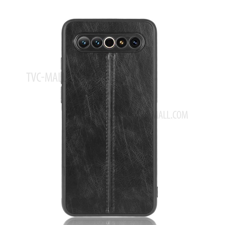 PU Leather Coated PC + TPU Hybrid Phone Case for Meizu 17/17 Pro - Black-3