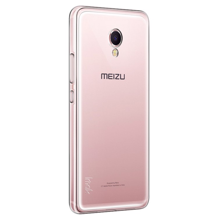 IMAK 0.7mm Thin Clear TPU Back Case for Meizu MX6-8