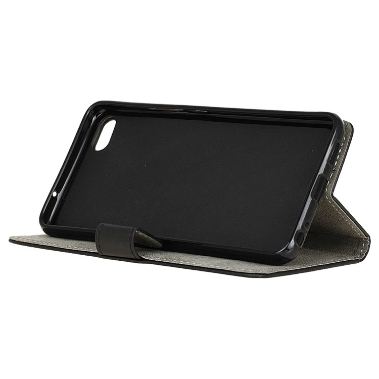 Wallet Leather Stand Case for Meizu U20 - Black-5