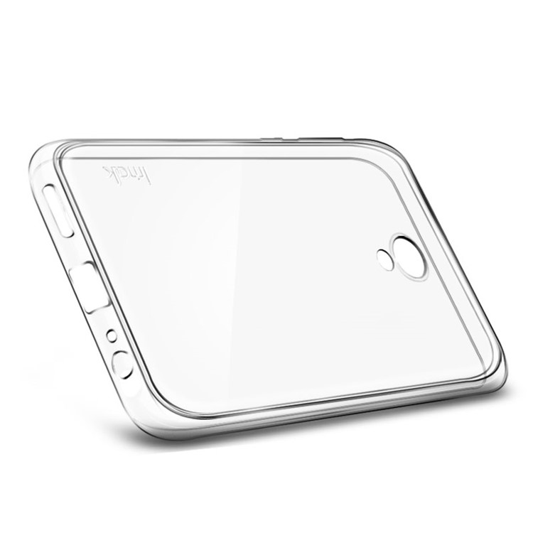 IMAK Stealth Case Clear 0.8mm TPU Shell Case + Screen Film for Meizu m5-7