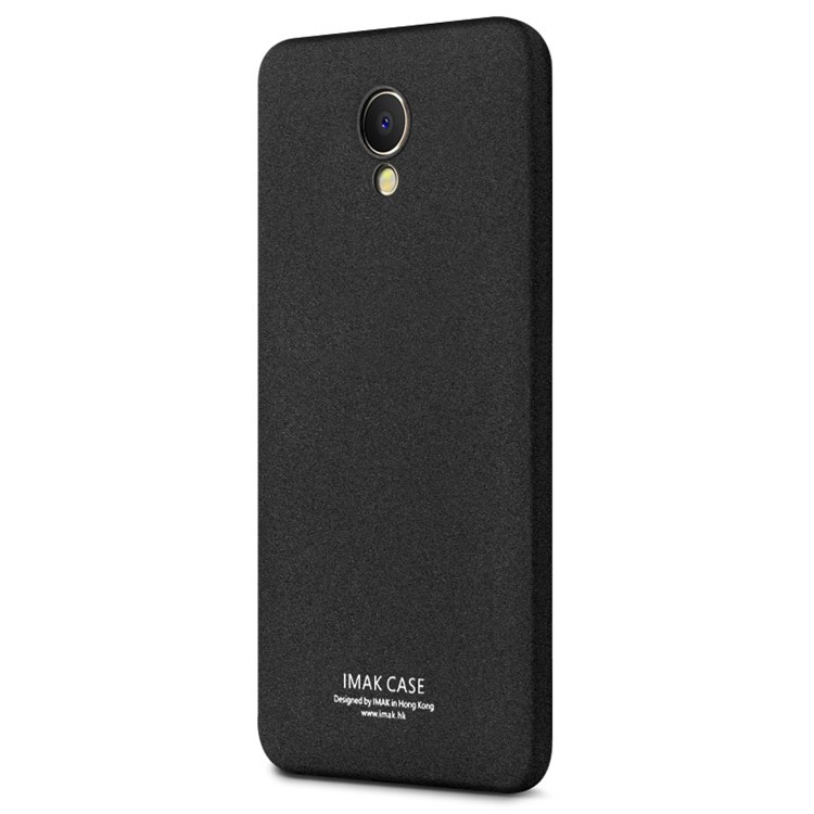 IMAK Silky Anti-scratch TPU Mobile Casing for Meizu m5 Note with Screen Protector - Matte Black-4