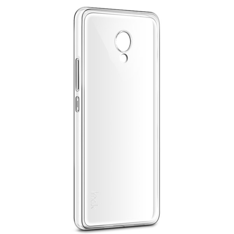 IMAK Silky Anti-scratch TPU Clear Phone Case for Meizu m5 Note with Screen Protector - Transparent-5