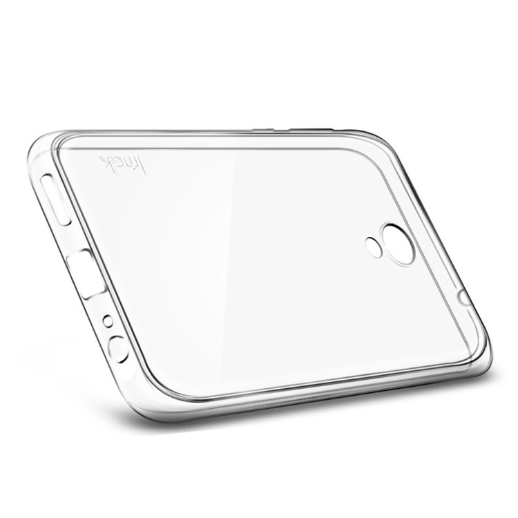 IMAK Silky Anti-scratch TPU Clear Phone Case for Meizu m5 Note with Screen Protector - Transparent-6
