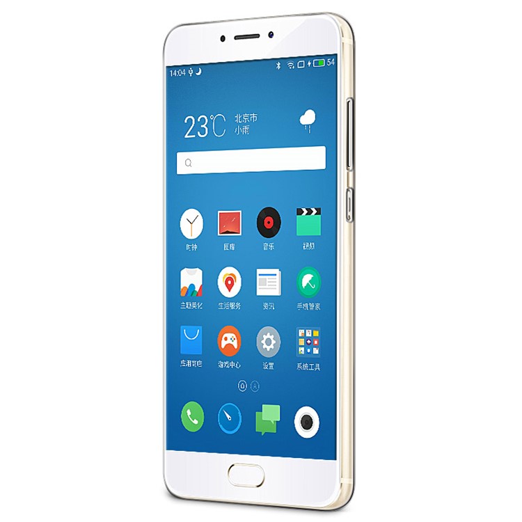 IMAK Silky Anti-scratch TPU Clear Phone Case for Meizu m5 Note with Screen Protector - Transparent-7