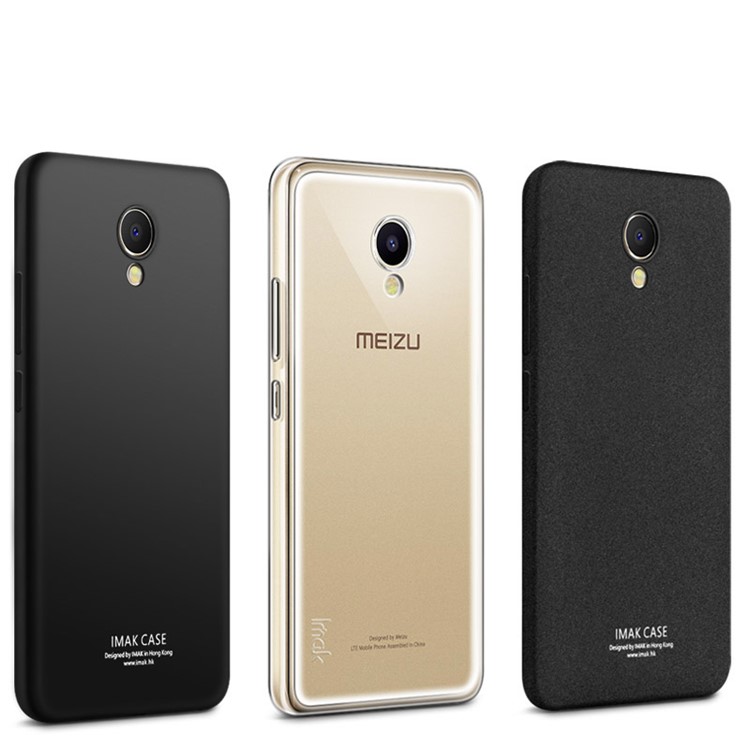 IMAK Silky Anti-scratch TPU Clear Phone Case for Meizu m5 Note with Screen Protector - Transparent-8