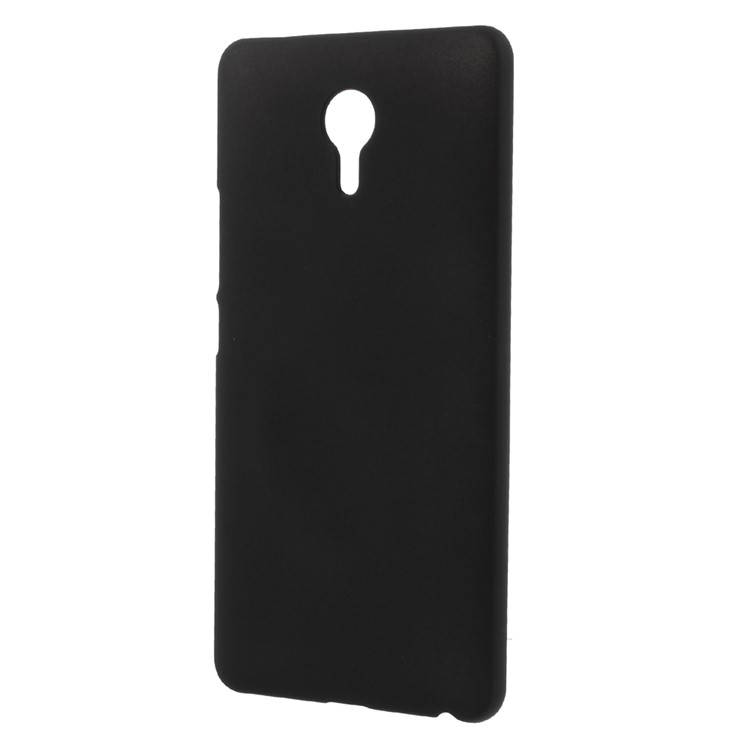 Matte Rubberized Hard Plastic Case for Meizu m3 Max - Black-2