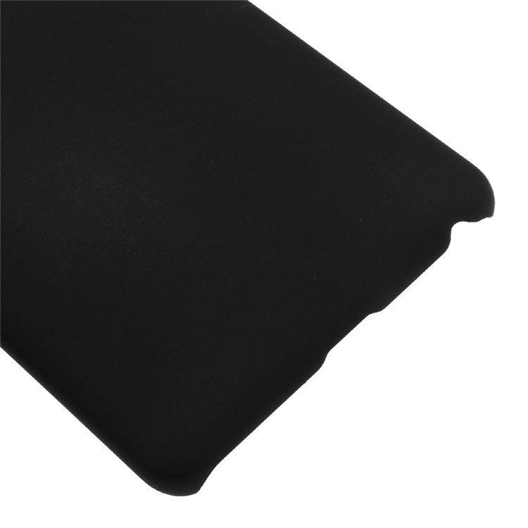 Matte Rubberized Hard Plastic Case for Meizu m3 Max - Black-5