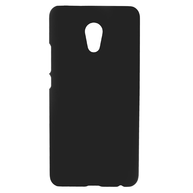 Rubberized Hard Plastic Case for Meizu Pro 6 Plus - Black-1