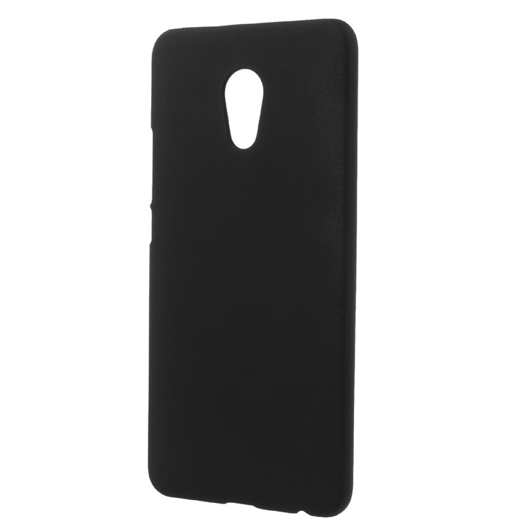 Rubberized Hard Plastic Case for Meizu Pro 6 Plus - Black-2