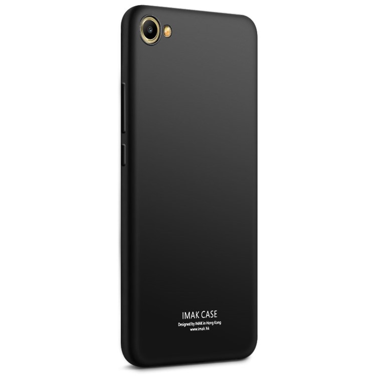 IMAK Silky Anti-scratch Gel TPU Cover for Meizu m3x with Screen Protector - Metal Black-2