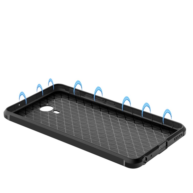Auspicious Dragon Pattern Drop-proof Imprint TPU Cover for Meizu m3 Max - Black-4