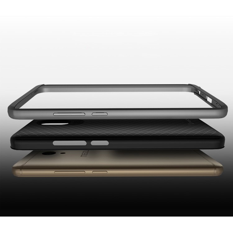 IPAKY PC Bumper + TPU Cover Case for Meizu m5 Note - Gold-8