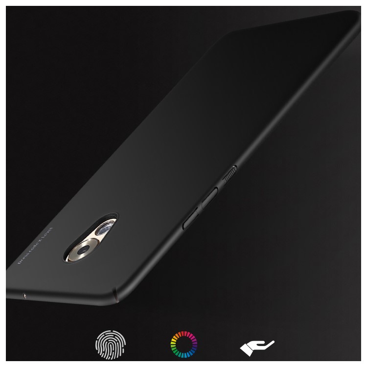 X-LEVEL Frosted PC Hard Mobile Phone Case for Meizu Pro 6 - Black-4