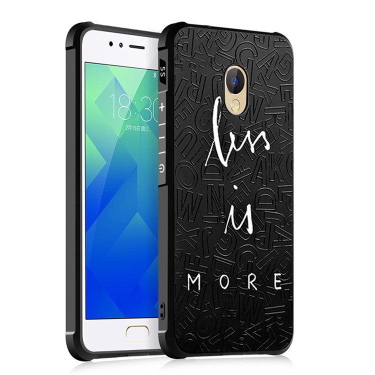Four Corners Air-cushioning Drop-proof TPU Cover for Meizu M5s - Less Is More-1