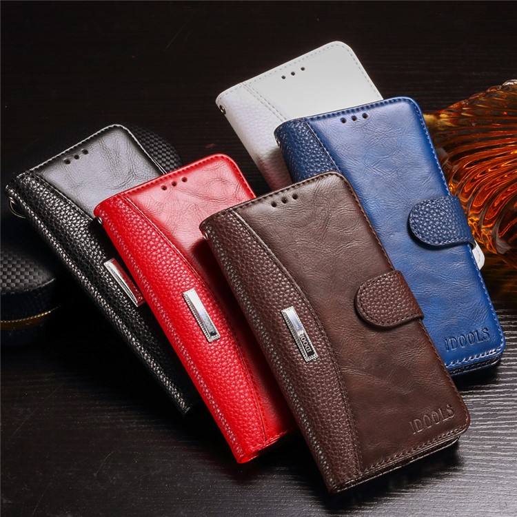 Splicing Wallet Leather Stand Case for Meizu M5 Note - Black-4